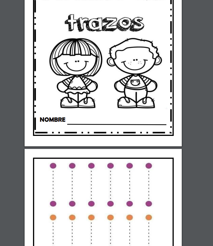 Cuadernillo de Trazos para Preescolar – Descargas Digitales