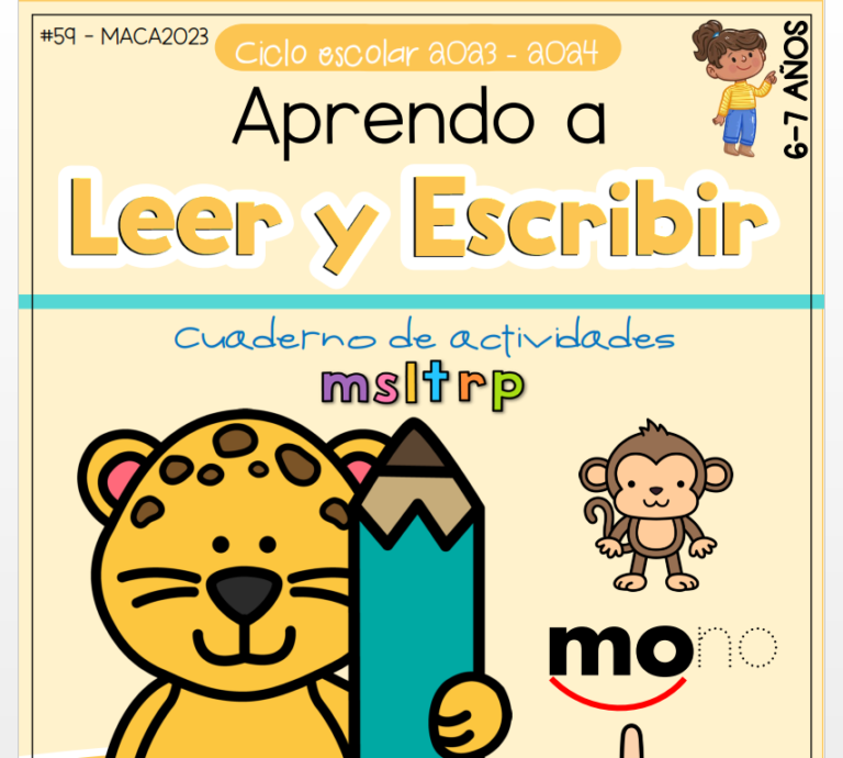 Cuadernillo para Aprender a Leer y Escribir – Descargas Digitales
